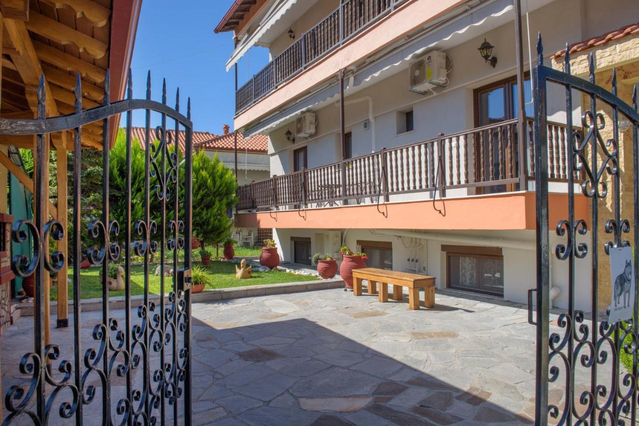 Villa Ourania Ierissós Buitenkant foto